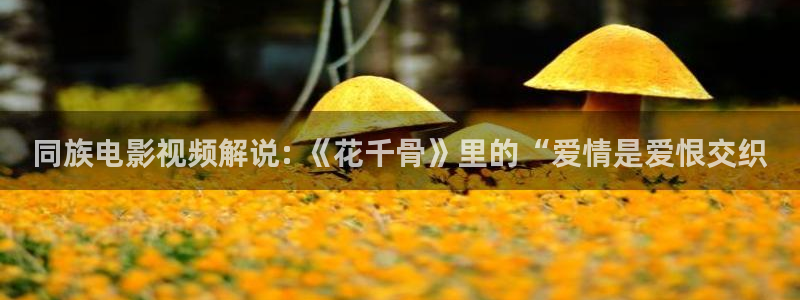 18樱花视频：同族电影视频解说: 《花千骨》里的“爱情是爱恨交织